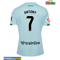 Real Betis Antony #7 Auswärtstrikot 2025-26 Kurzarm